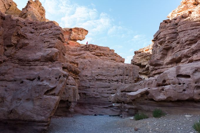 Red Canyon at Eilat Mountains in Israel