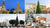 Chritsmas in Israel the Holy Land Galilee Nazareth Jerusalem Bethlehem trees