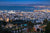 A view of Haifa Bay at sunset overlooking a large area