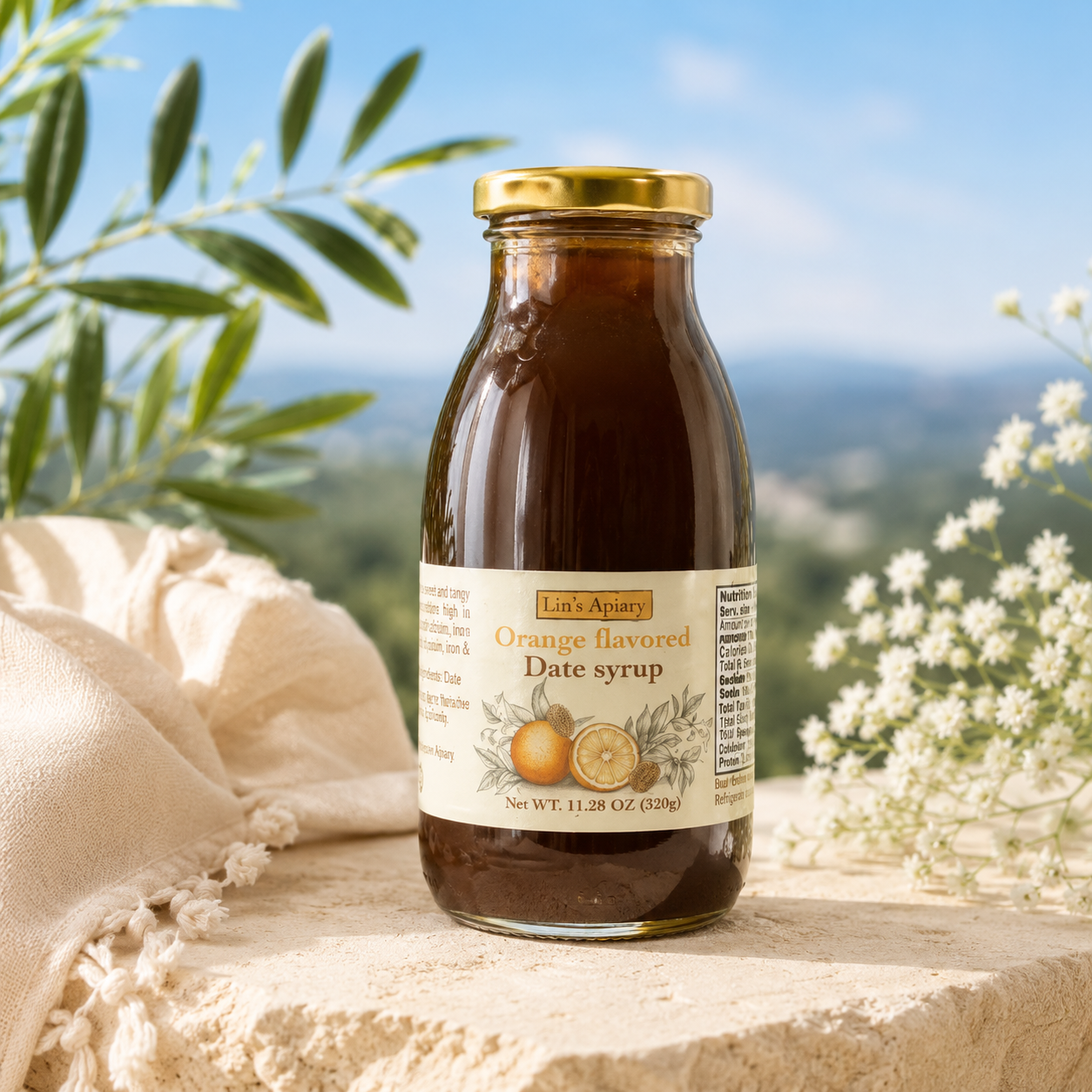 Orange-Flavored Date Honey