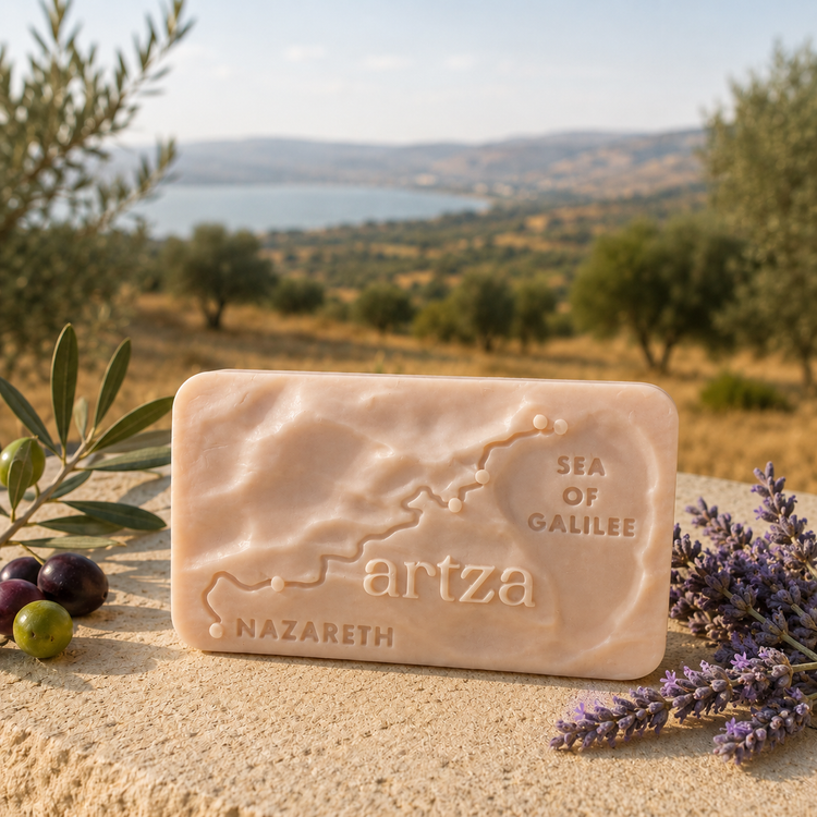 Jesus Trail Topographic Lavender Soap