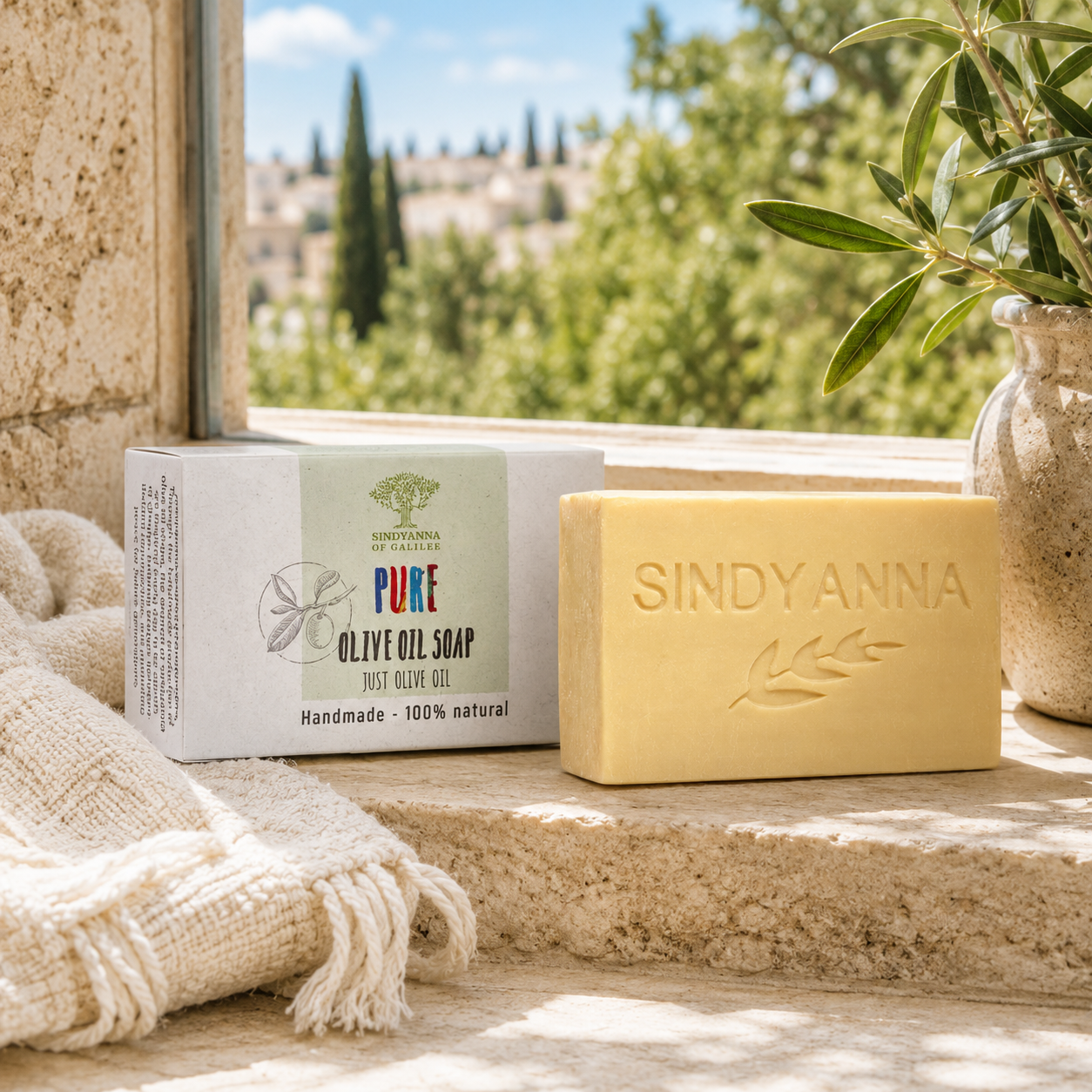 All Natural Israel Olive oil soap