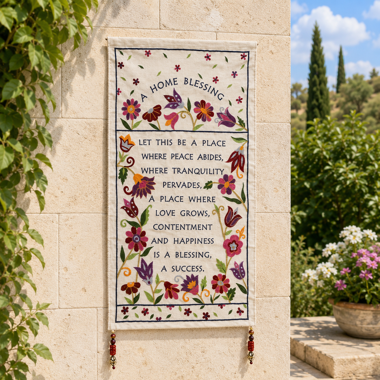Blessing for your Home Tapestry