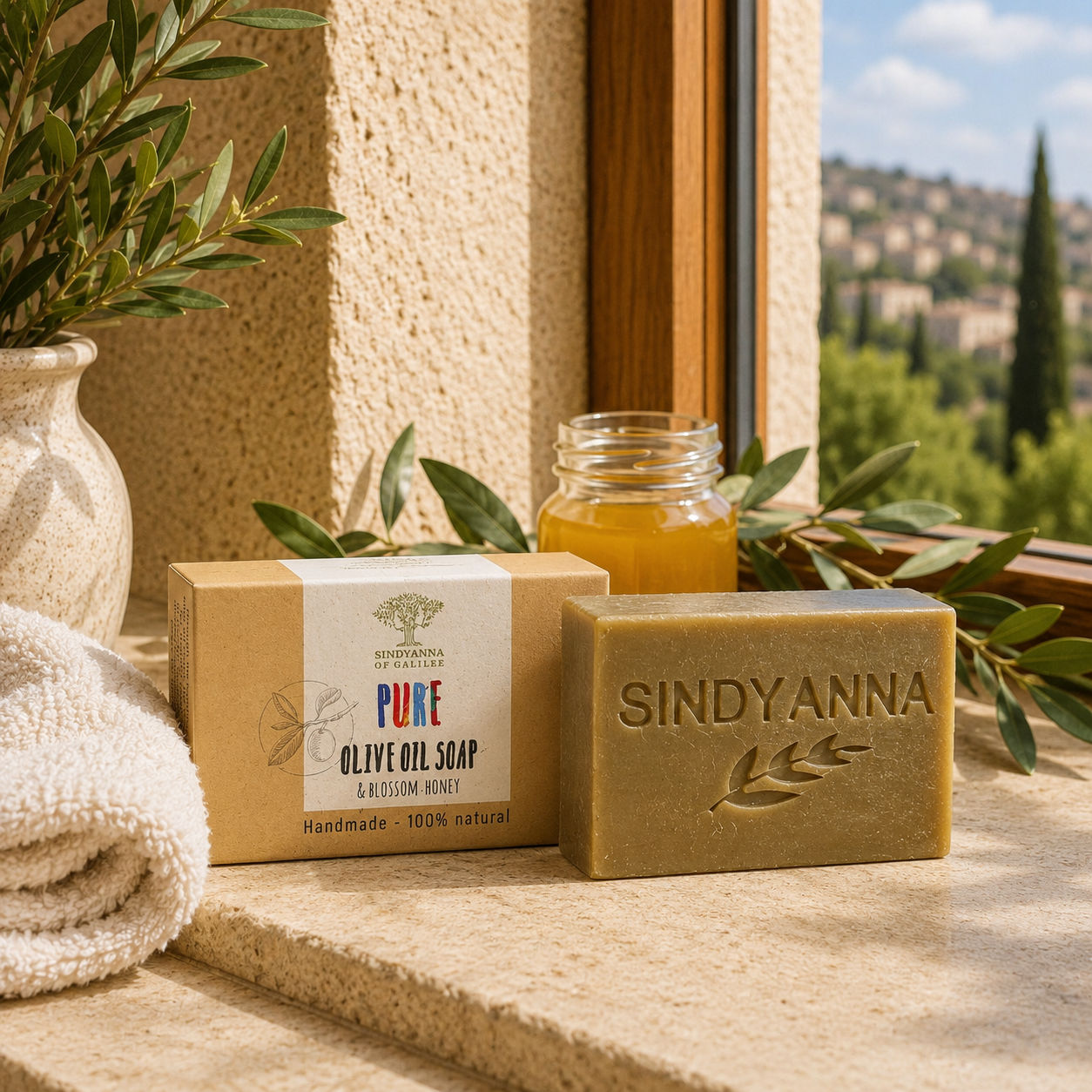 Olive Oil Honey Soap