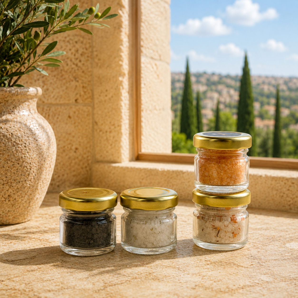 Chef’s Israeli Dead Sea Salt Set